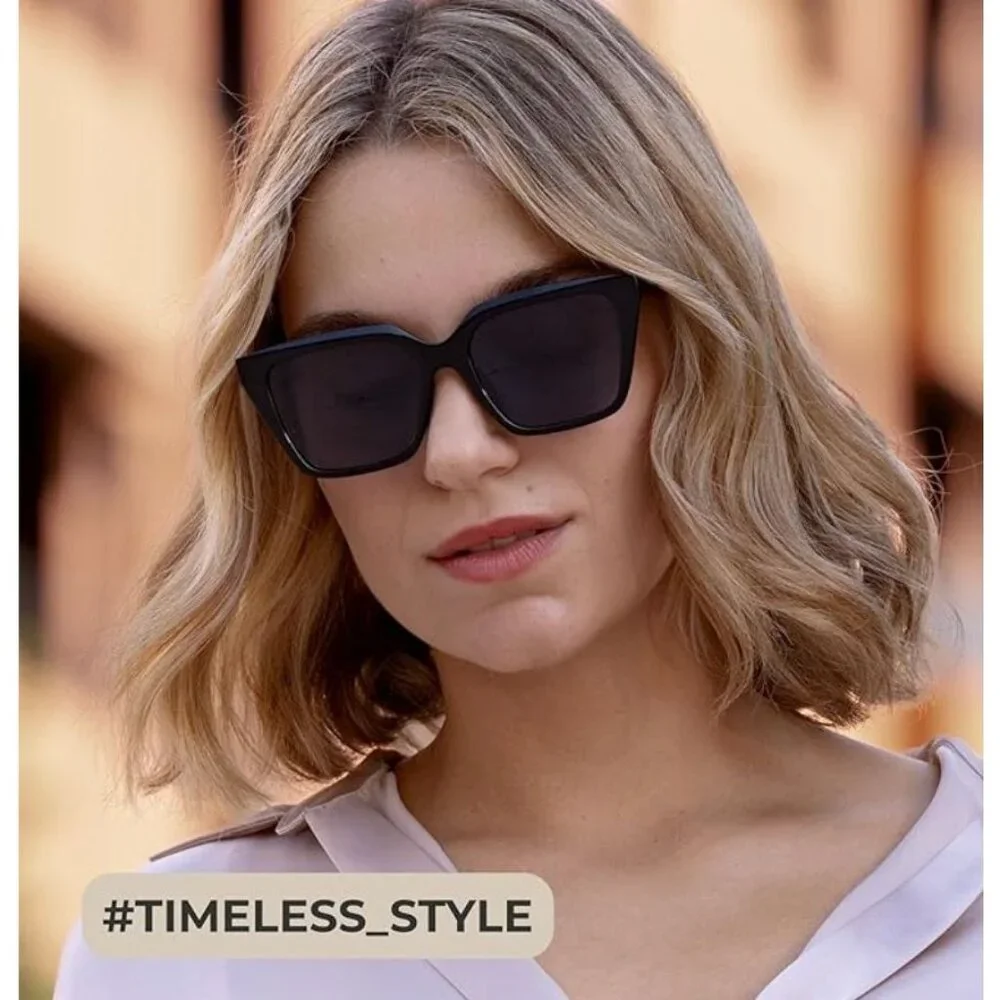 miyya Cat Eye Sunglasses for Women, Trendy Polarized Sunglasses Women, Retro Sun